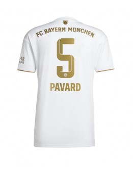 Bayern Munich Benjamin Pavard #5 Auswärtstrikot 2022-23 Kurzarm